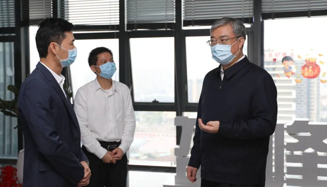 佛山市市委书记鲁毅调研检查盈峰集团复工复产及疫情防控工作