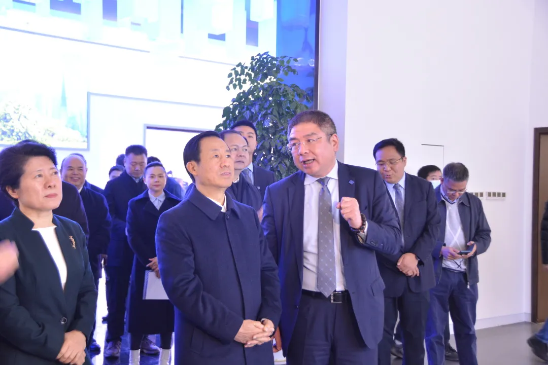 奋进新征程丨湖南省委书记许达哲一行莅临盈峰环境长沙基地调研考察
