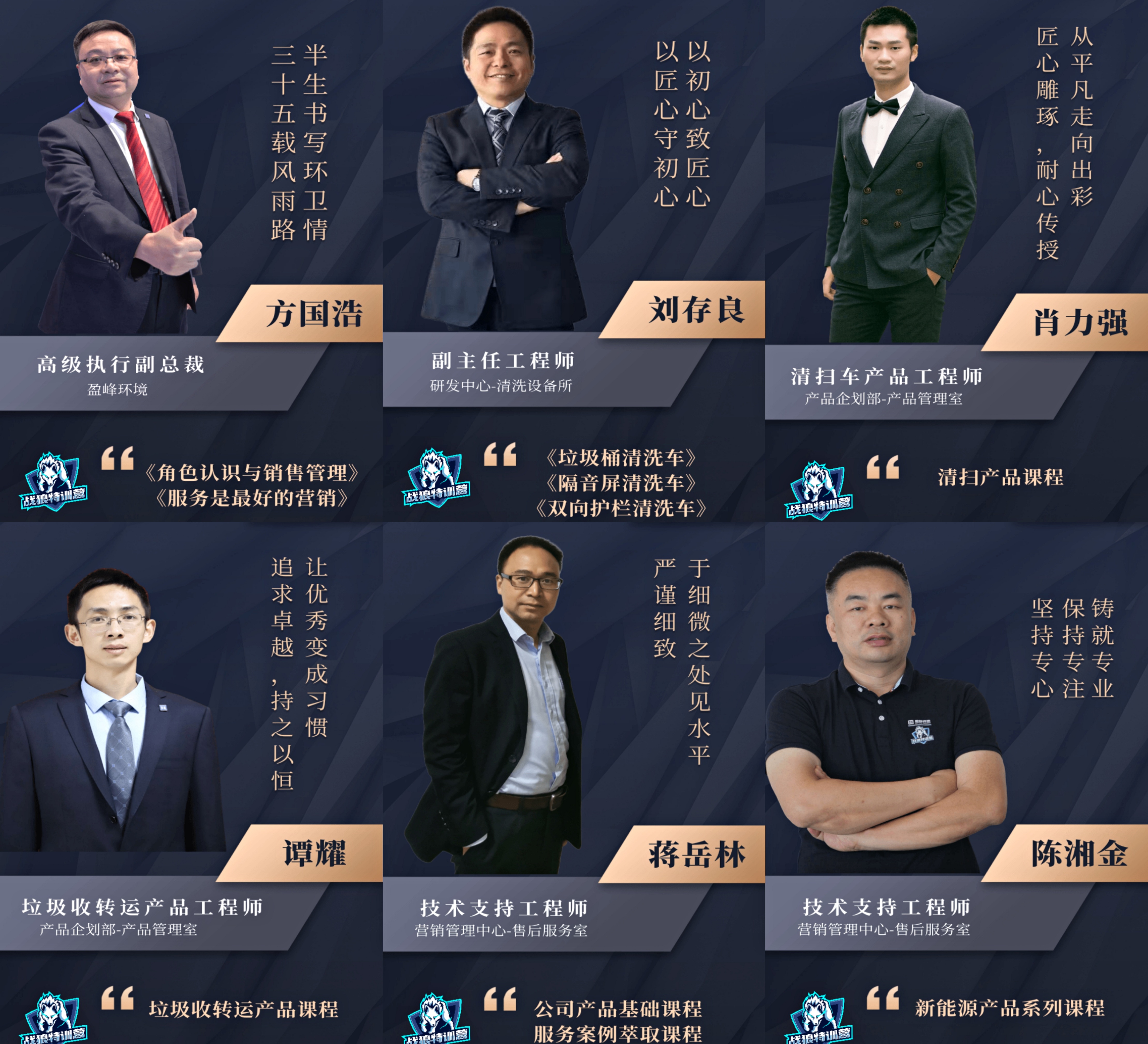知识传承，感恩有你！盈峰环境装备营销体系内训师表彰
